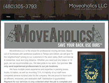 Tablet Screenshot of moveaholics.net